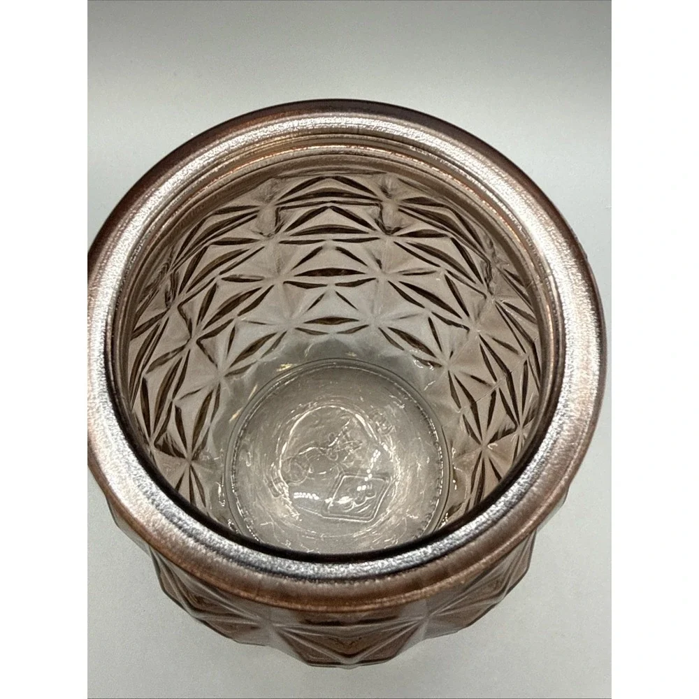 DPS Vintage Purple Glass Jar 5.5
